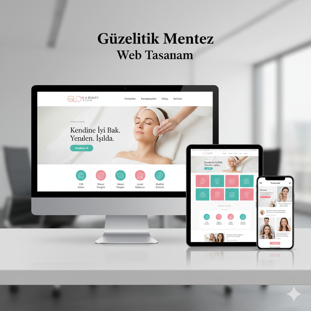 Güzellik Merkezi Web Tasarımı