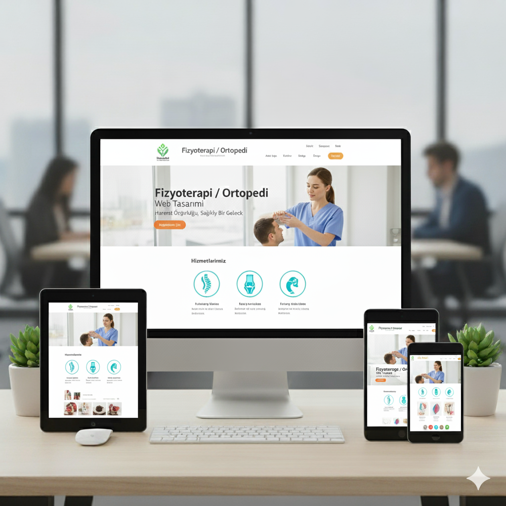 Ortopedi / Fizyoterapi Web Tasarımı