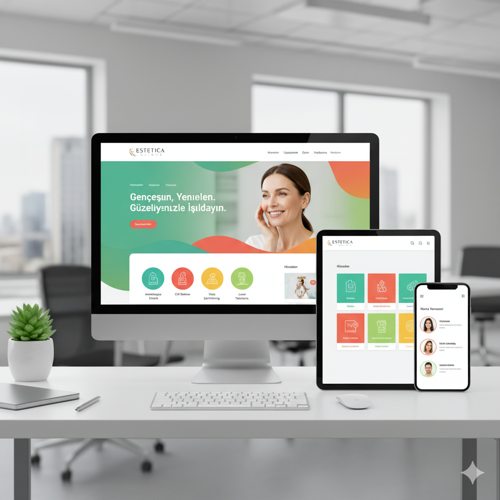 Estetik Kliniği Web Tasarımı