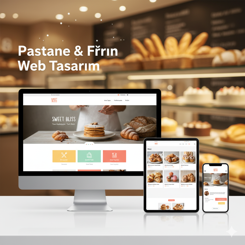 Pastane & Fırın Web Tasarımı